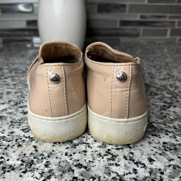 MICHAEL Michael Kors Tan and Pink Flats with Rhinestone Embellishment - Picture 7 of 12